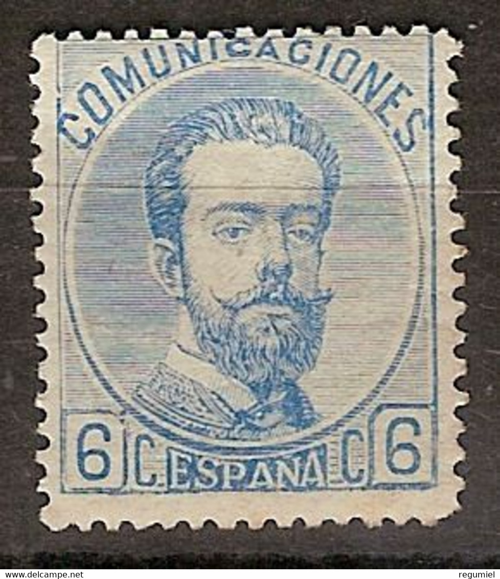 España 0119 * Amadeo. 1872. Charnela - Neufs