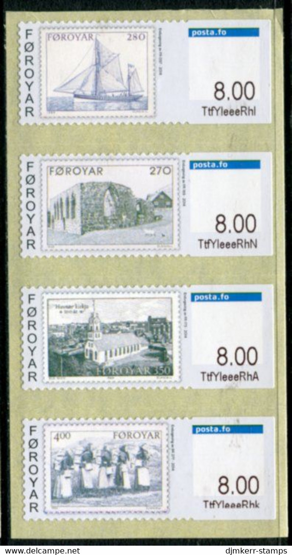 FAEROE ISLANDS 2014 ATM: 40 Years Of Faeroese Stamps MNH / **.  Michel 25-28 - Faroe Islands