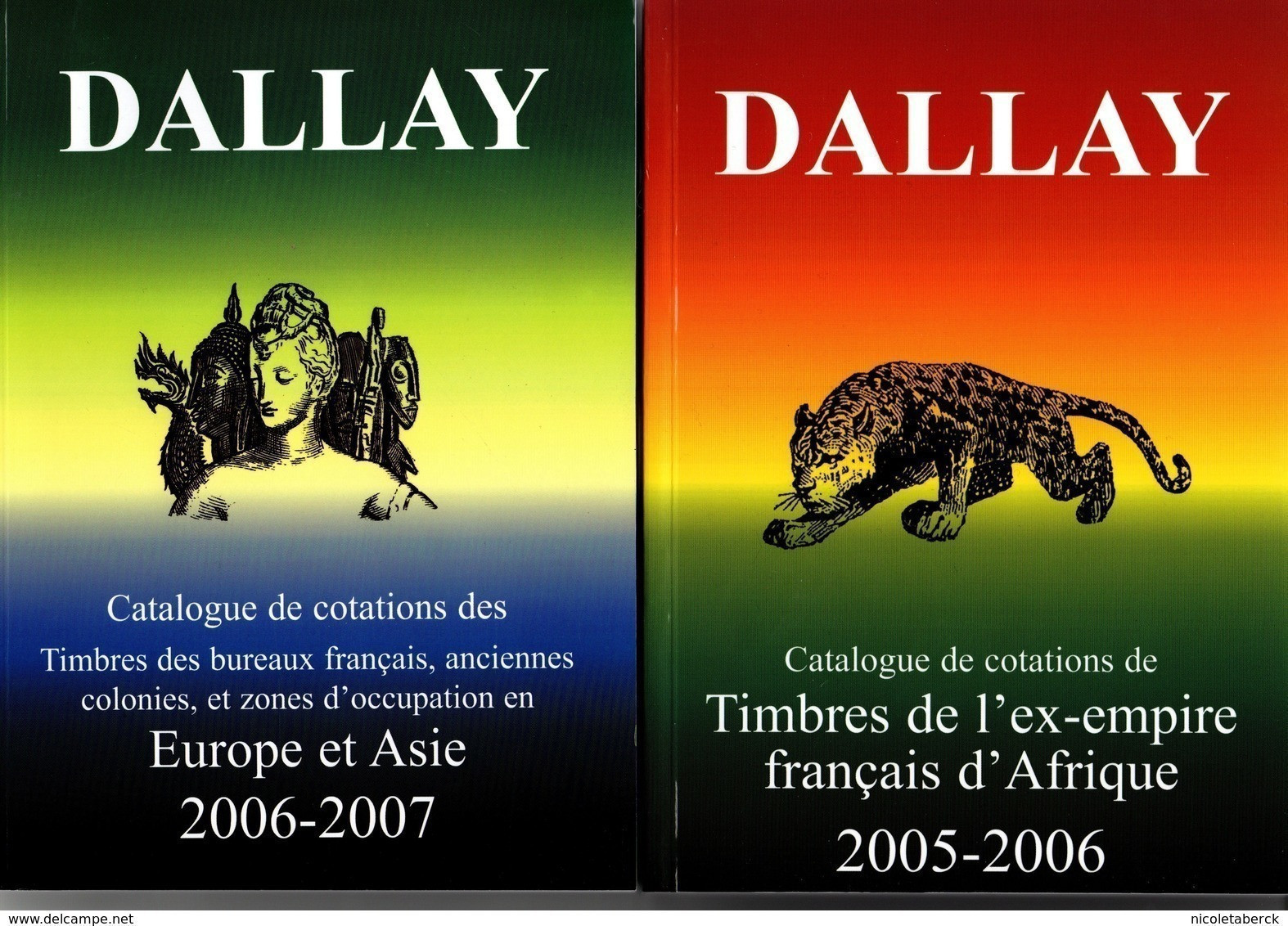 Catalogue Dallay Europe Et Asie2006/07+catalogue Dallay Afrique 2005-2006.Etat Neuf/1timbre ND Offert(colonies) Cote 20€ - Autriche