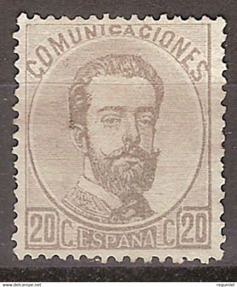 España 0123 (*) Amadeo. 1872. Sin Goma - Neufs