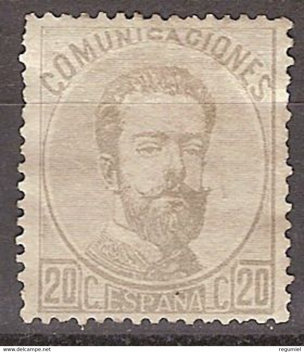 España 0123 (*) Amadeo. 1872. Sin Goma - Neufs