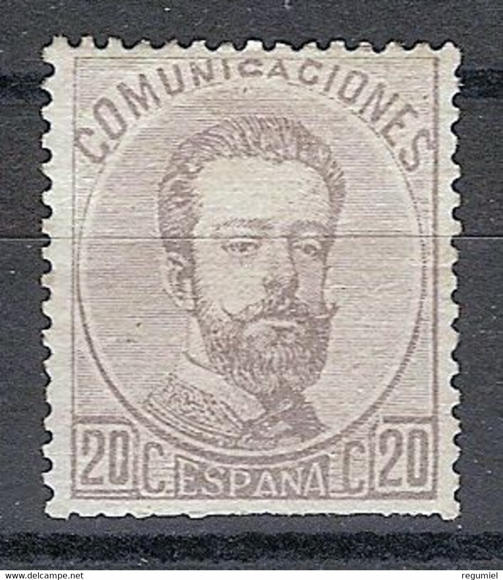 España 0123 (*) Amadeo. 1872. Sin Goma - Ungebraucht