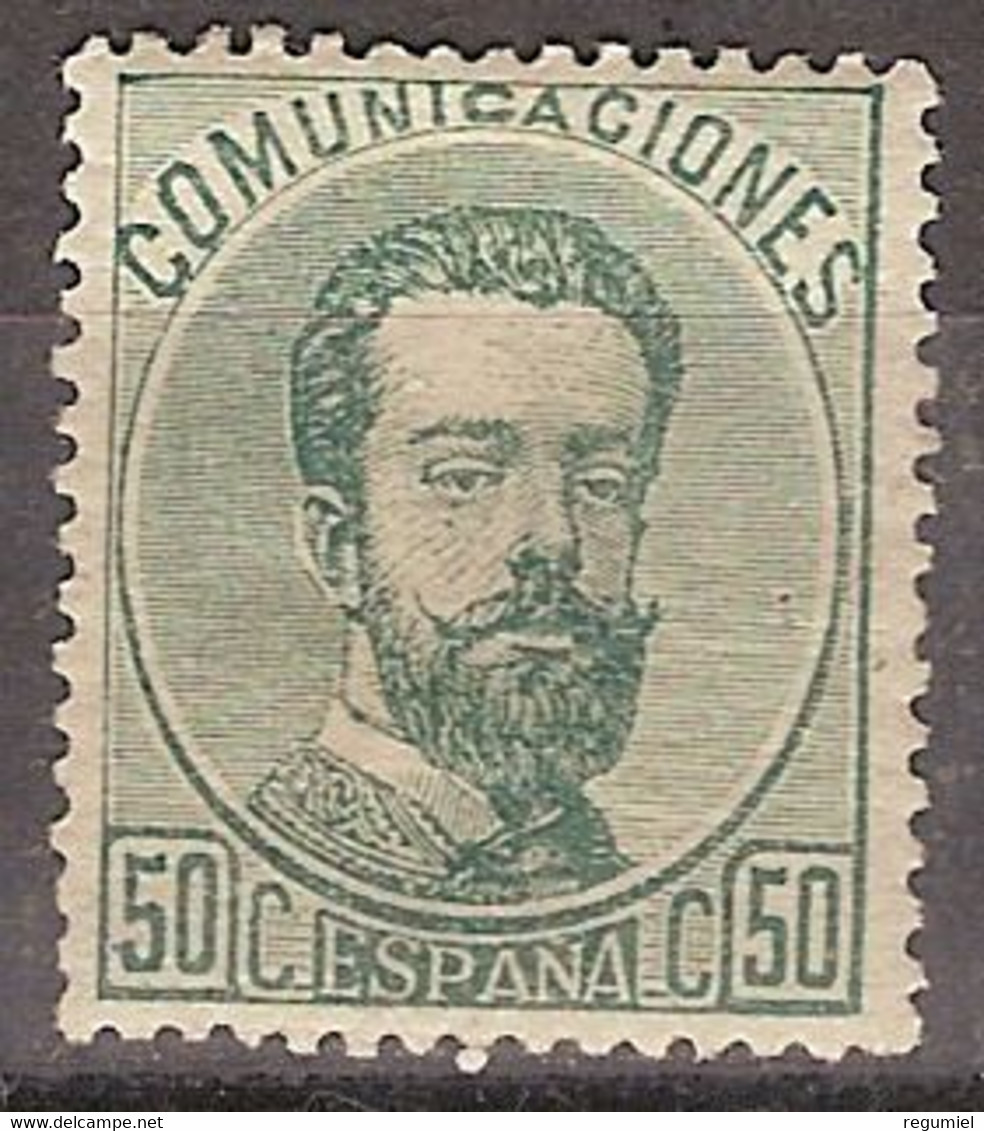 España 0126 (*) Amadeo. 1872. Sin Goma. - Ungebraucht