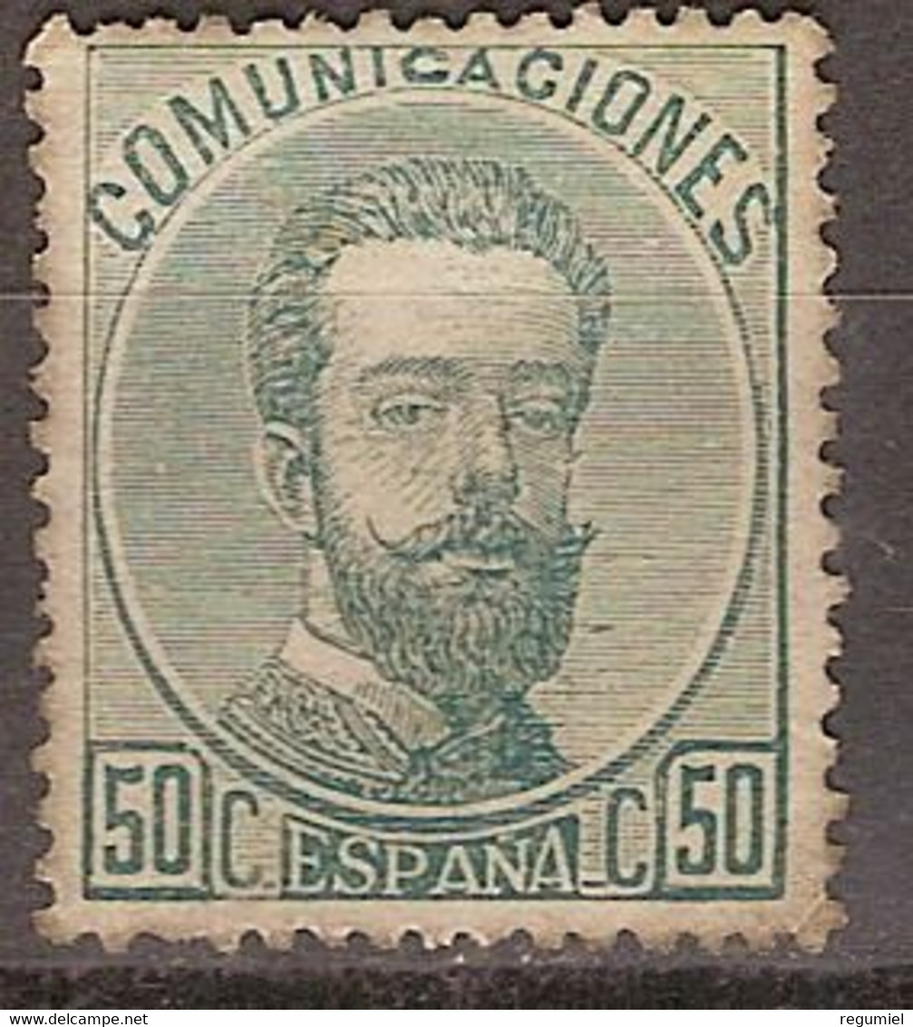 España 0126 (*) Amadeo. 1872. Sin Goma. - Neufs