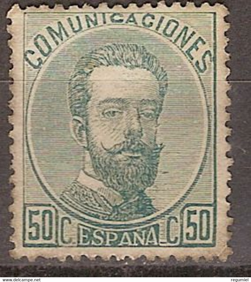 España 0126 (*) Amadeo. 1872. Sin Goma. - Ungebraucht