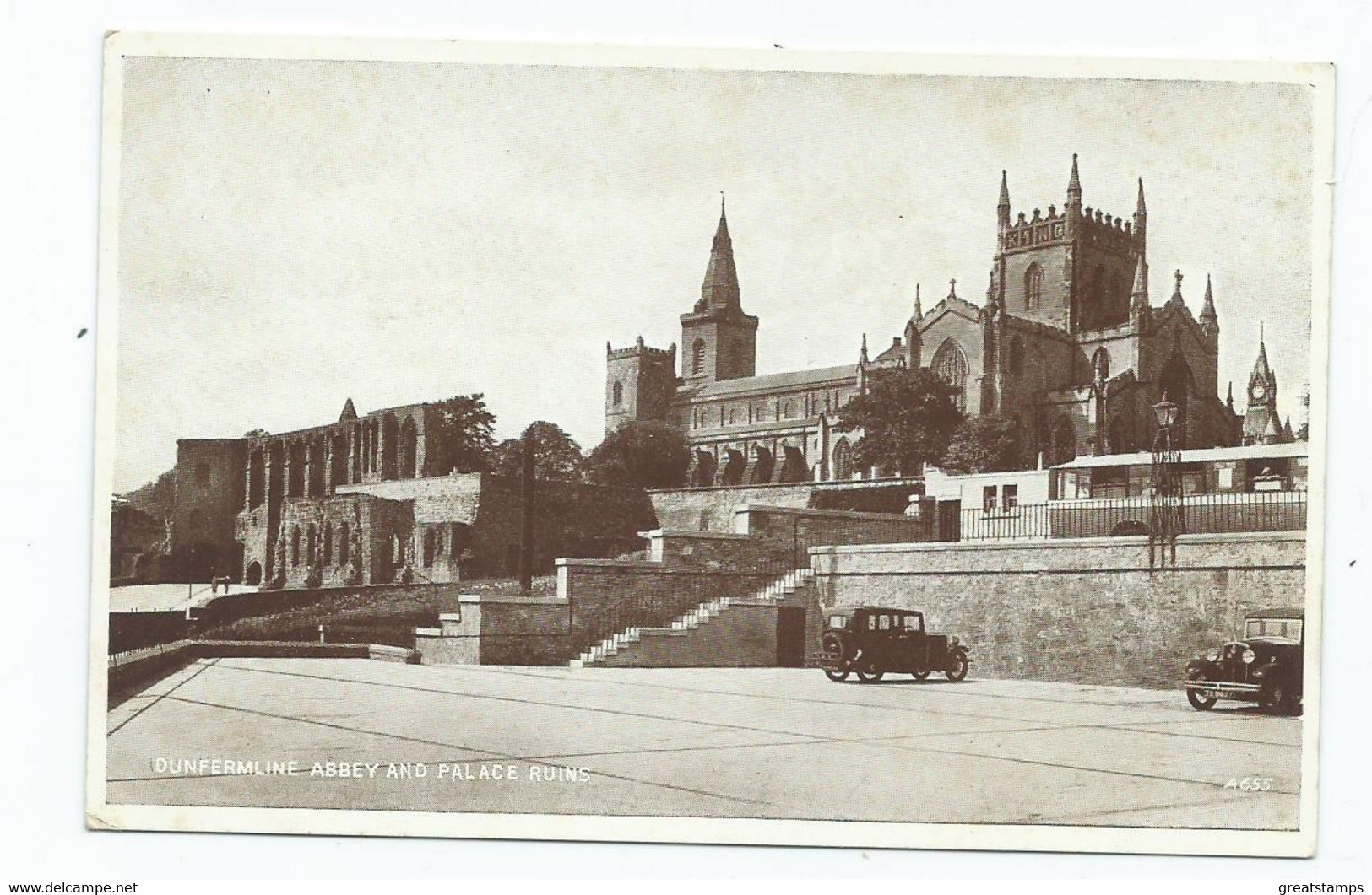 Scotland Fife Dunfermline Abbey And Palace  Ruins Unused - Fife