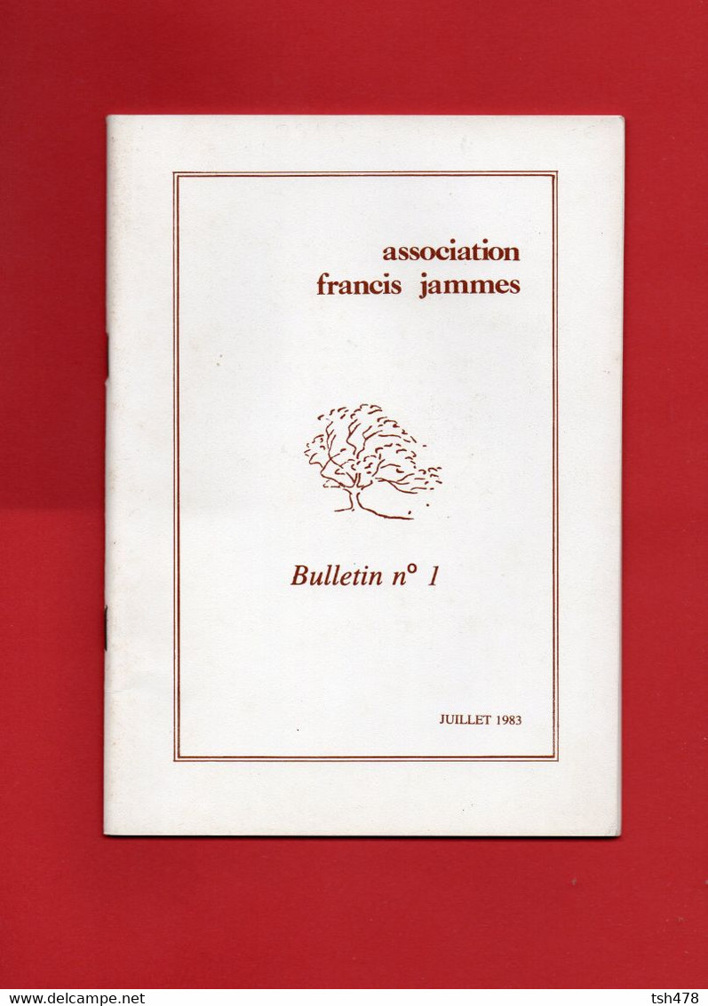 64---ORTHEZ---Association Francis Jammes---Bulletin N° 1--juillet 1983--voir 2 Scans - Baskenland
