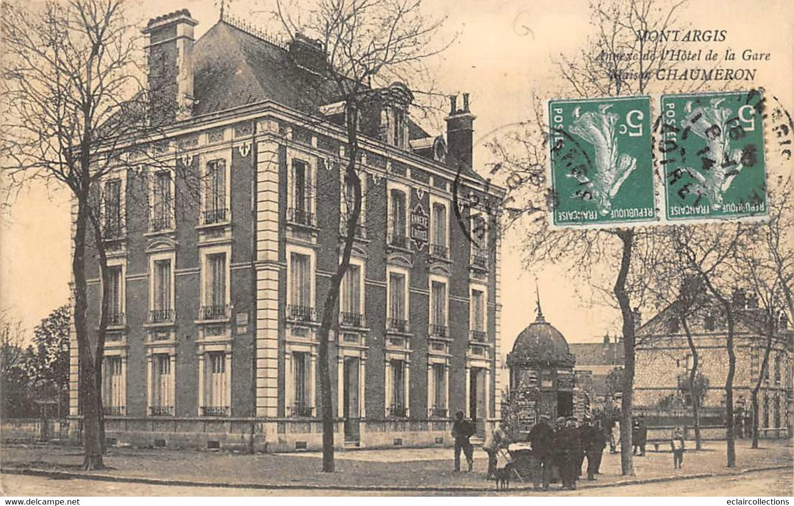 Montargis            45          Avenue De L'Hôtel De La Gare . Maison Chaumeron     (voir Scan) - Montargis