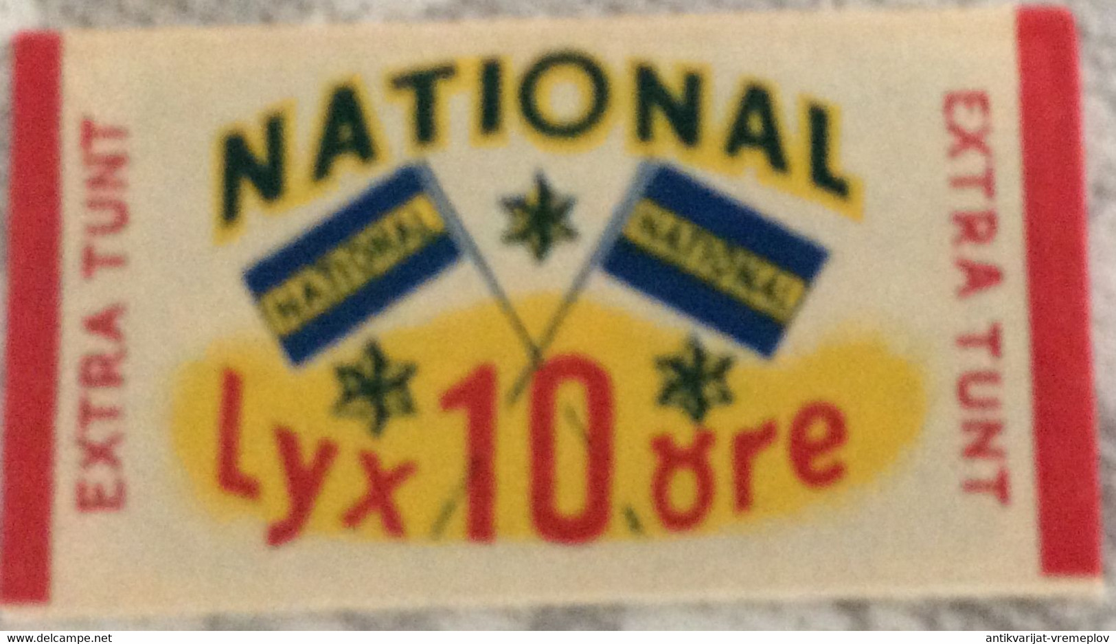 VINTAGE RAZOR BLADES ZILETI VEICOLI FAHRZEUGE NATIONAL LYX 10ORE SWEDEN - Lames De Rasoir