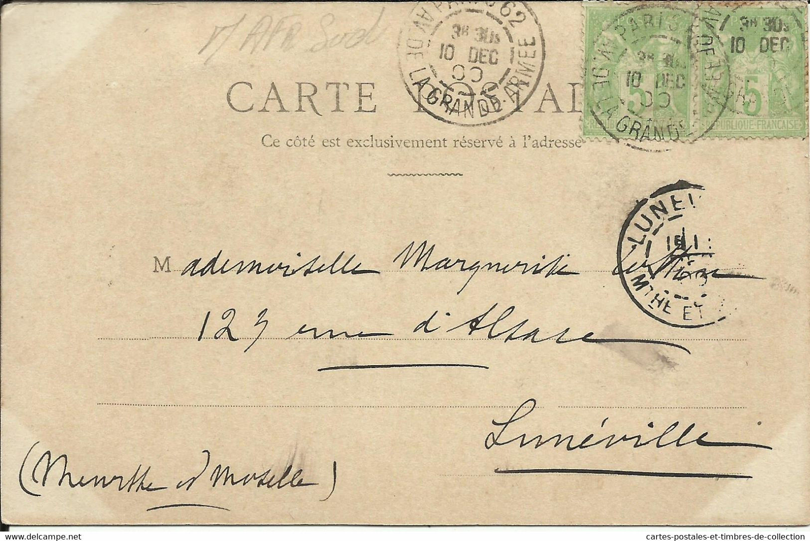 Président Paul Krüger , Marseille, Le 22 Novembre 1900 , Paris, Le 24 Novembre 1900 , Carte Précurseur , 1900 , µ - Afrique Du Sud