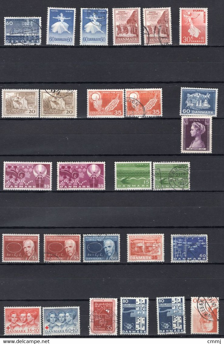 1962/64 - DANIMARCA - Mi.  406/432 - USED/LH - (Z..) - Sammlungen