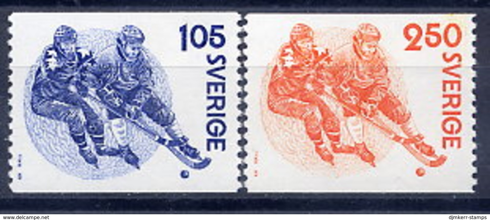 SWEDEN 1979 Sport: Bandy MNH / **..  Michel 1053-54 - Unused Stamps