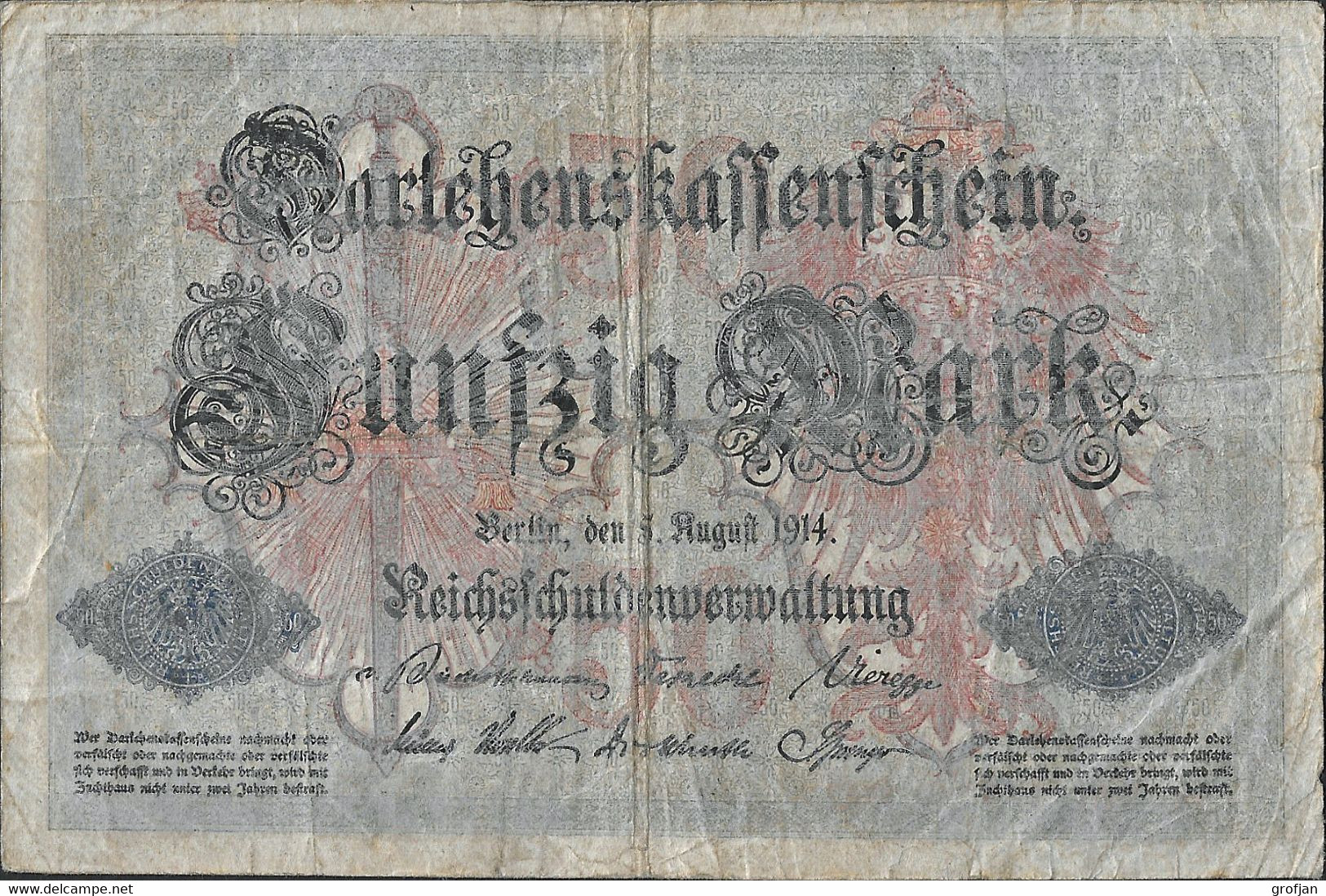 Deutschland - 50 Mark 1914 - 50 Mark