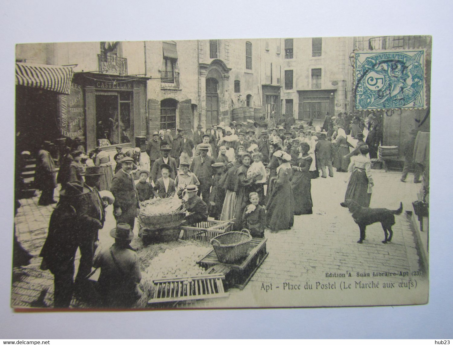 APT (Vaucluse) Place Du Postel, Marché Aux Oeufs - Apt