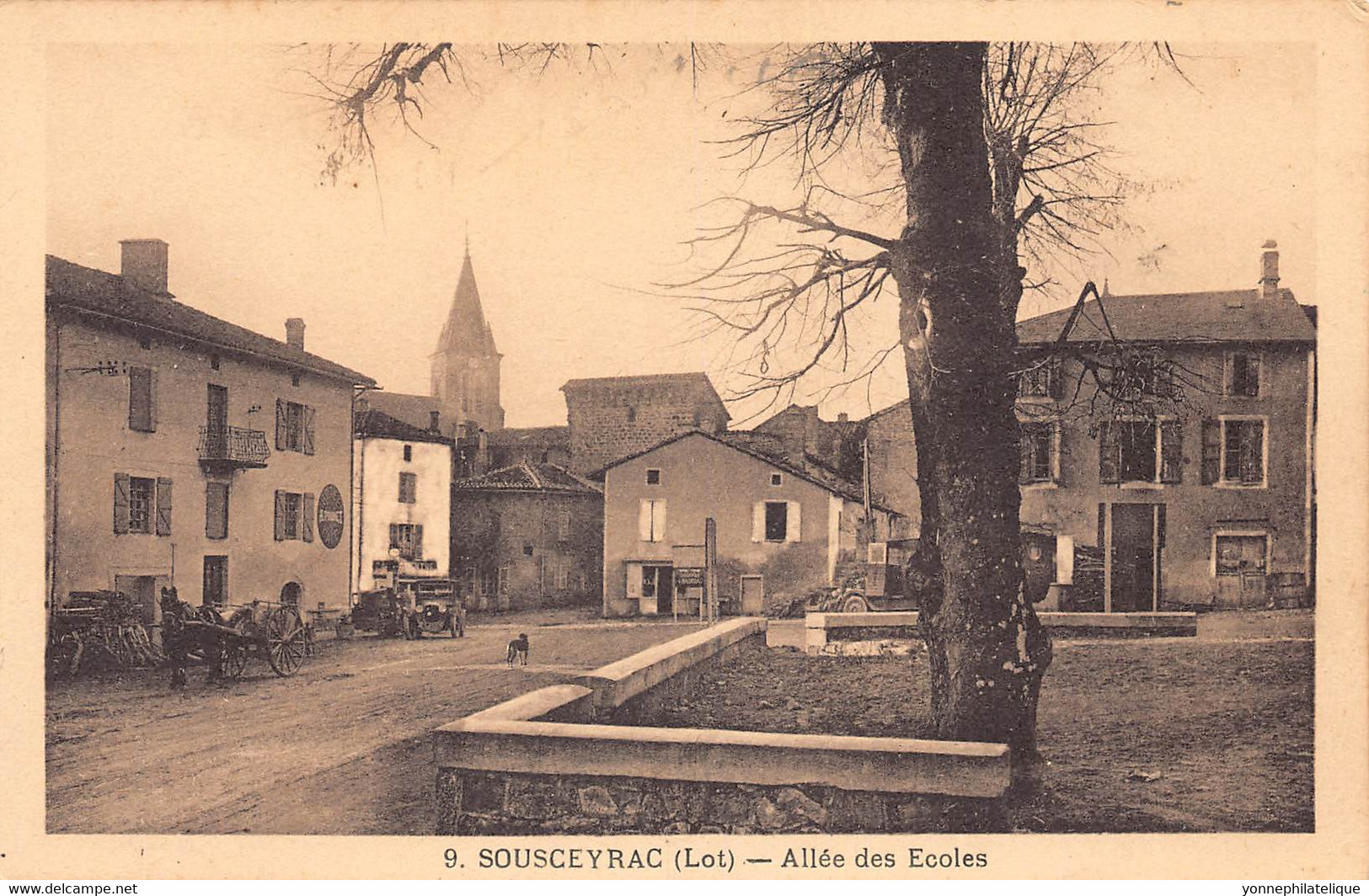 46 - LOT - SOUSCEYRAC - 10120 - Allée Des écoles - - Sousceyrac