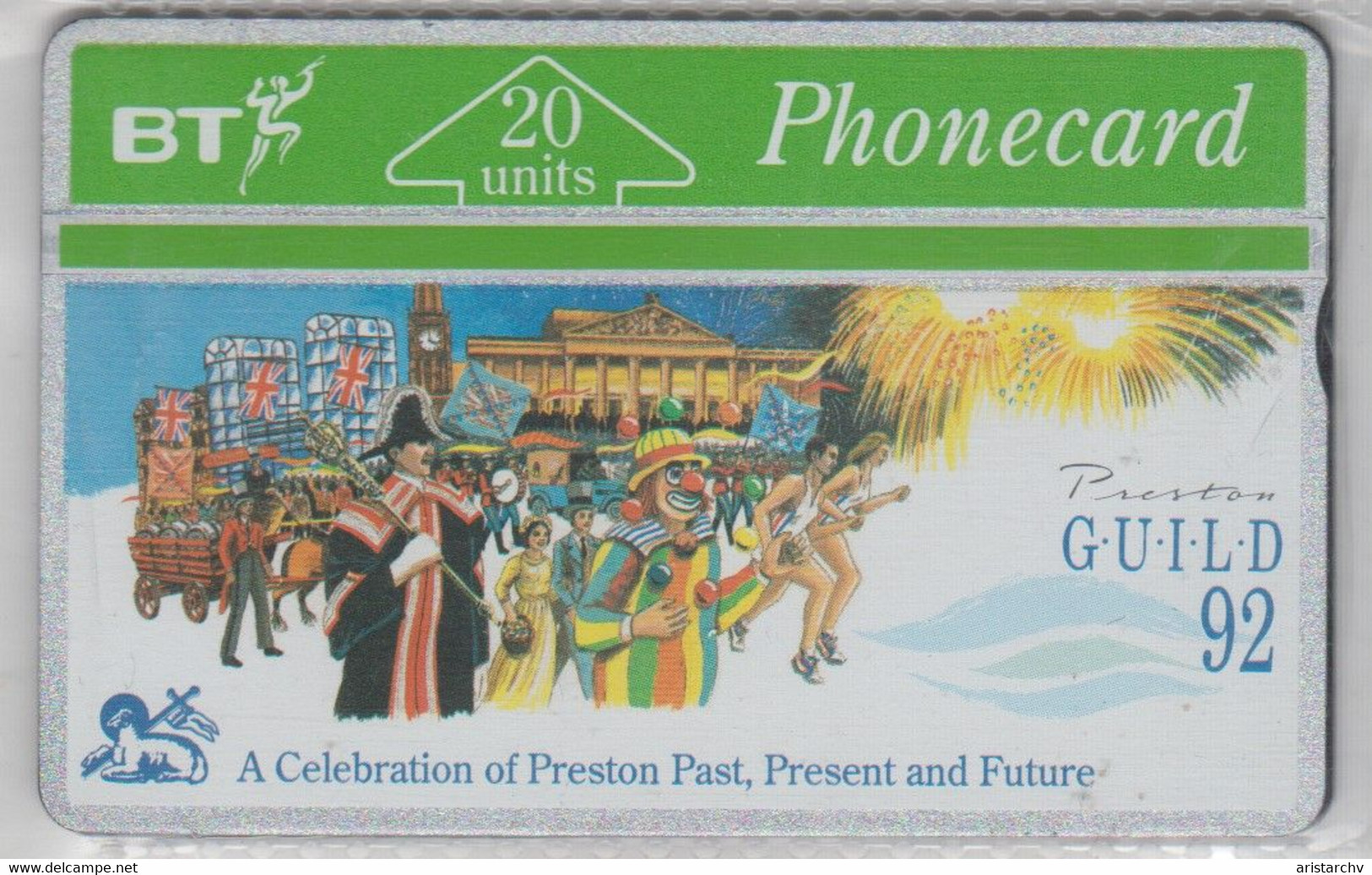 UNITED KINGDOM BT 1992 PRESTON GUILD '92 MINT - BT Edición Conmemorativa