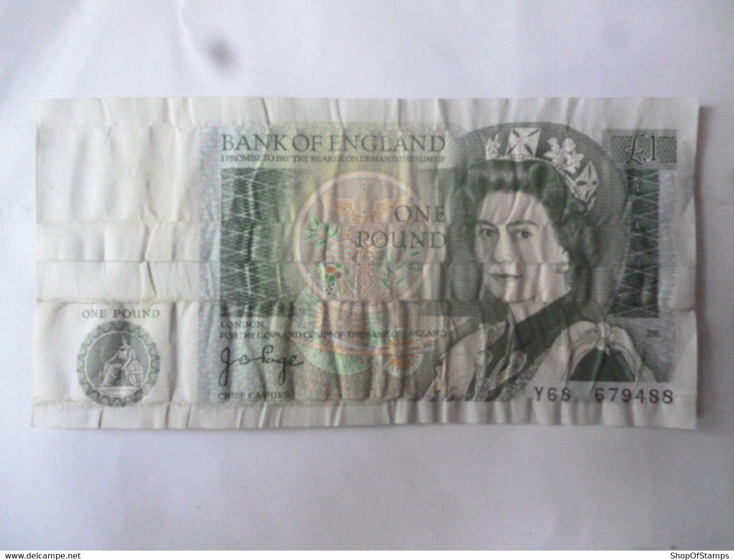 GREAT BRITAIN BANK NOTE £1 CANCELLED? - Sammlungen