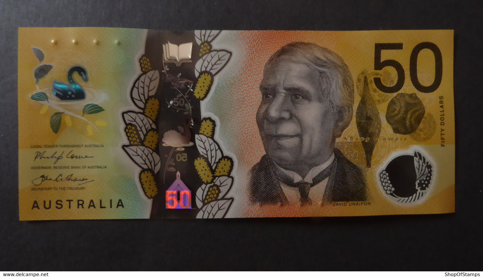 AUSTRALIA BANK NOTE AU$50 With ERROR - Unclassified