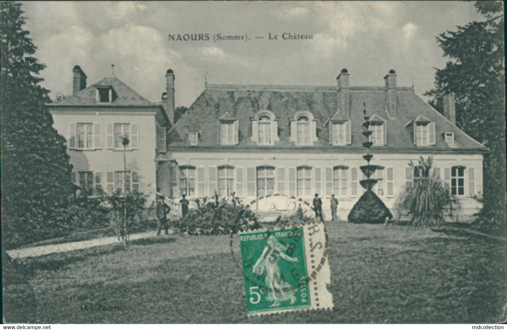 80 NAOURS /  Le Château / - Naours