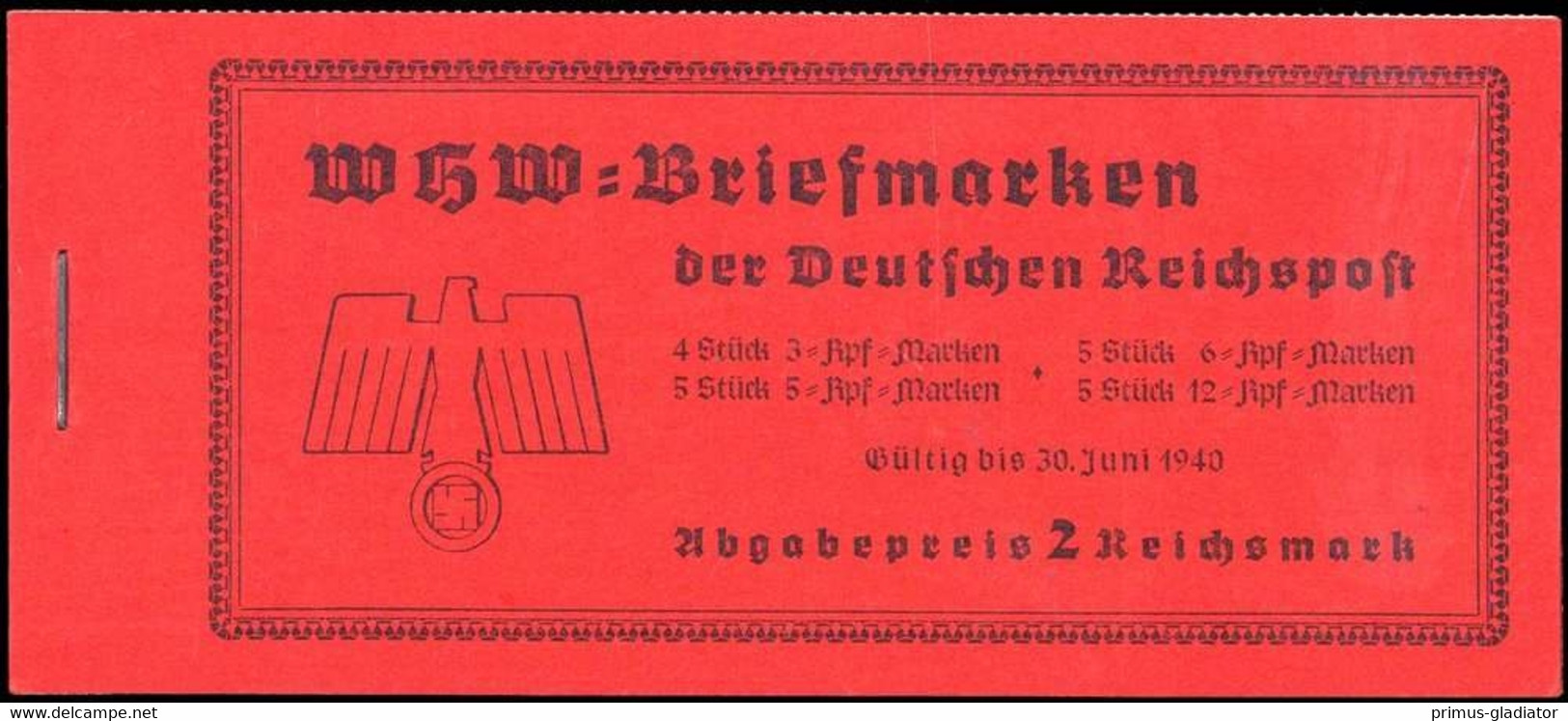 1939, Deutsches Reich, MH 46, ** - Booklets