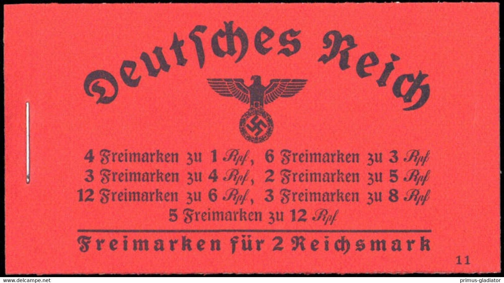 1940, Deutsches Reich, MH 39.1, ** - Libretti