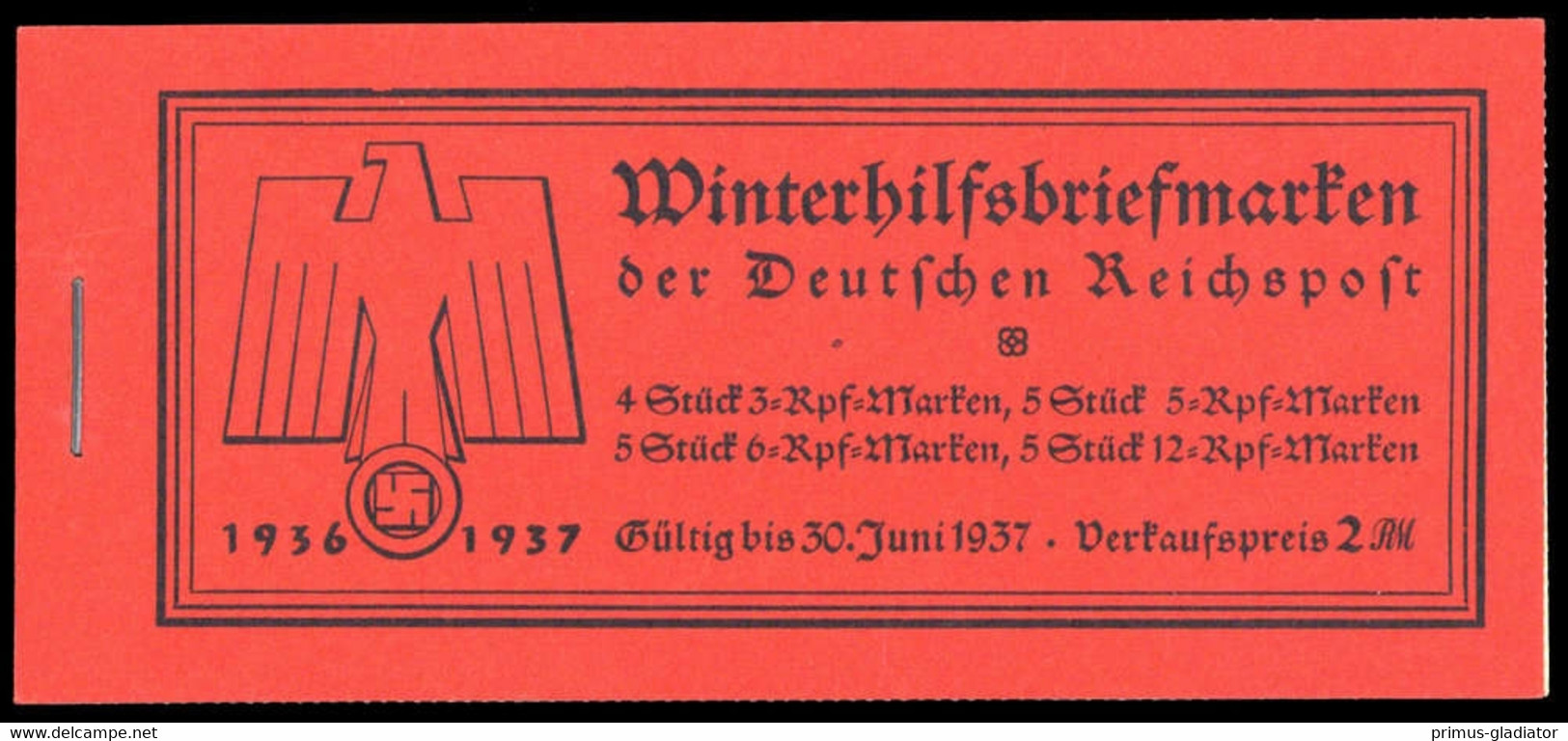 1936, Deutsches Reich, MH 43, ** - Booklets