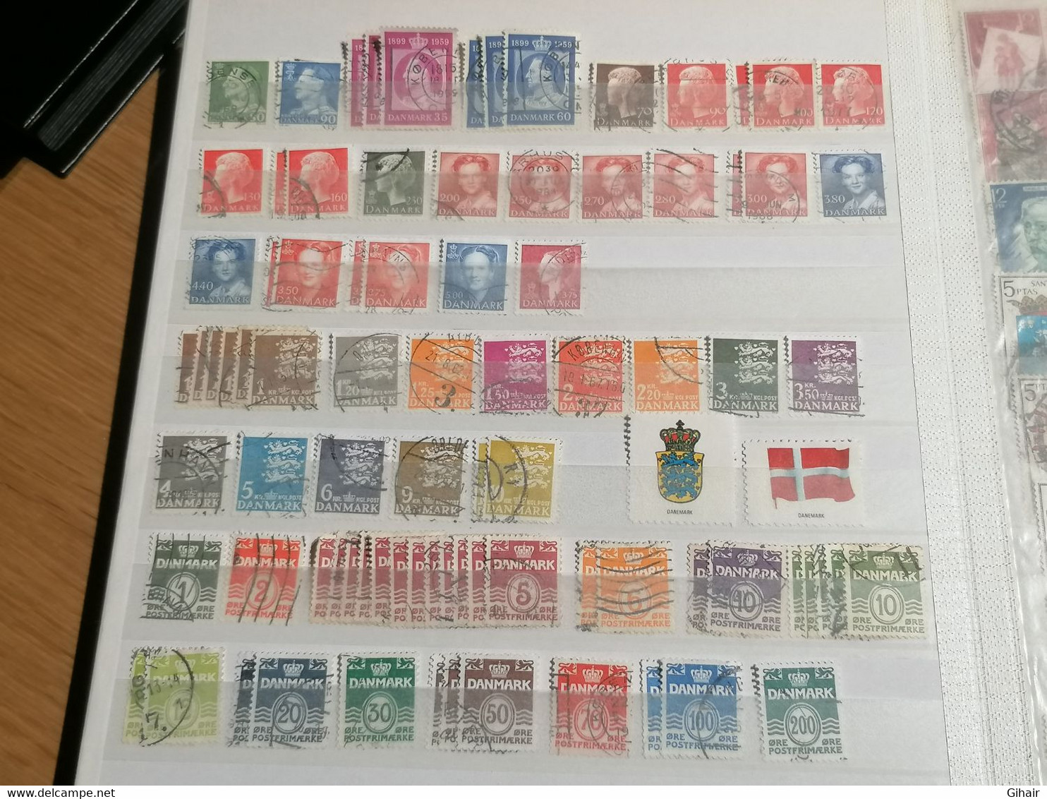 Timbres Du Danemark - Collections