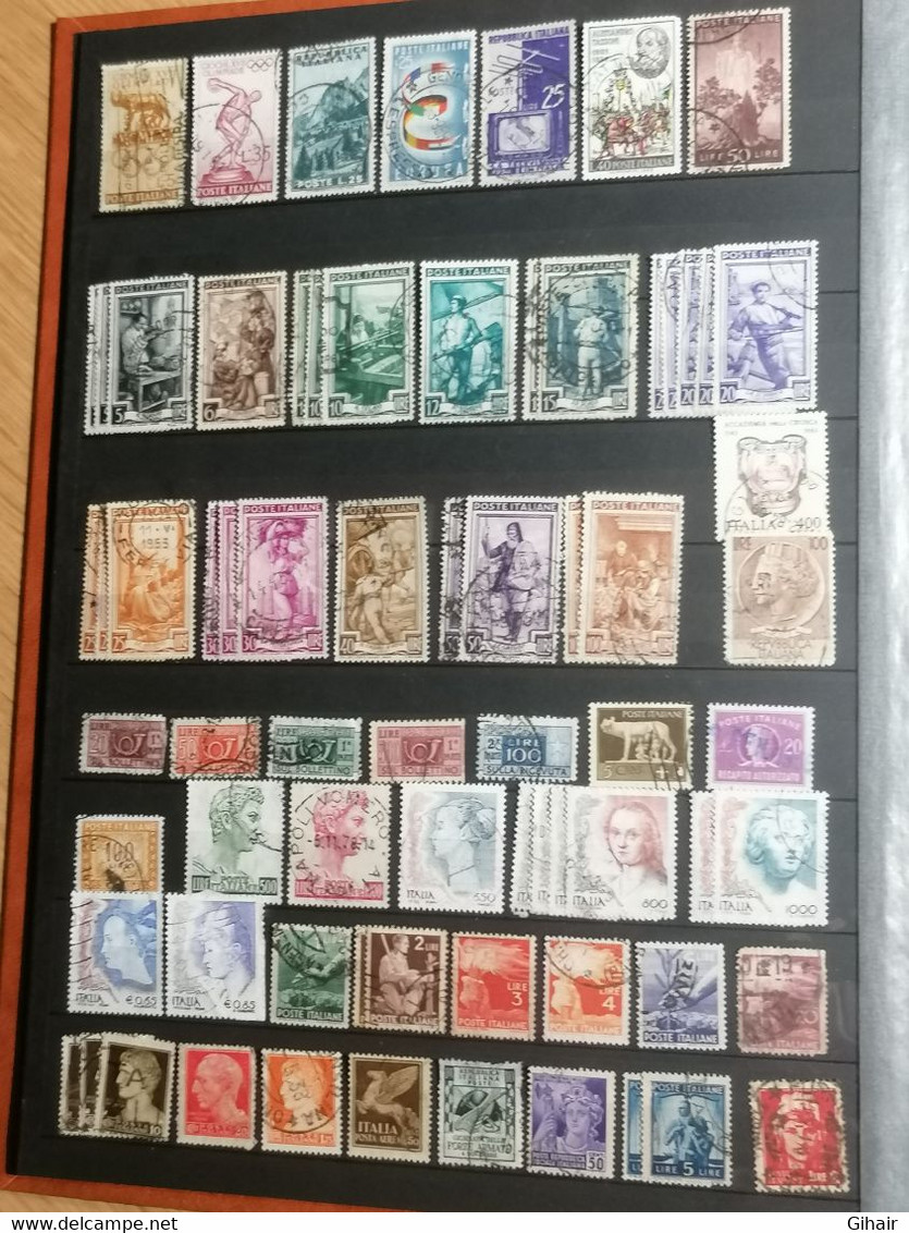 Timbres D'Italie - Lotti E Collezioni