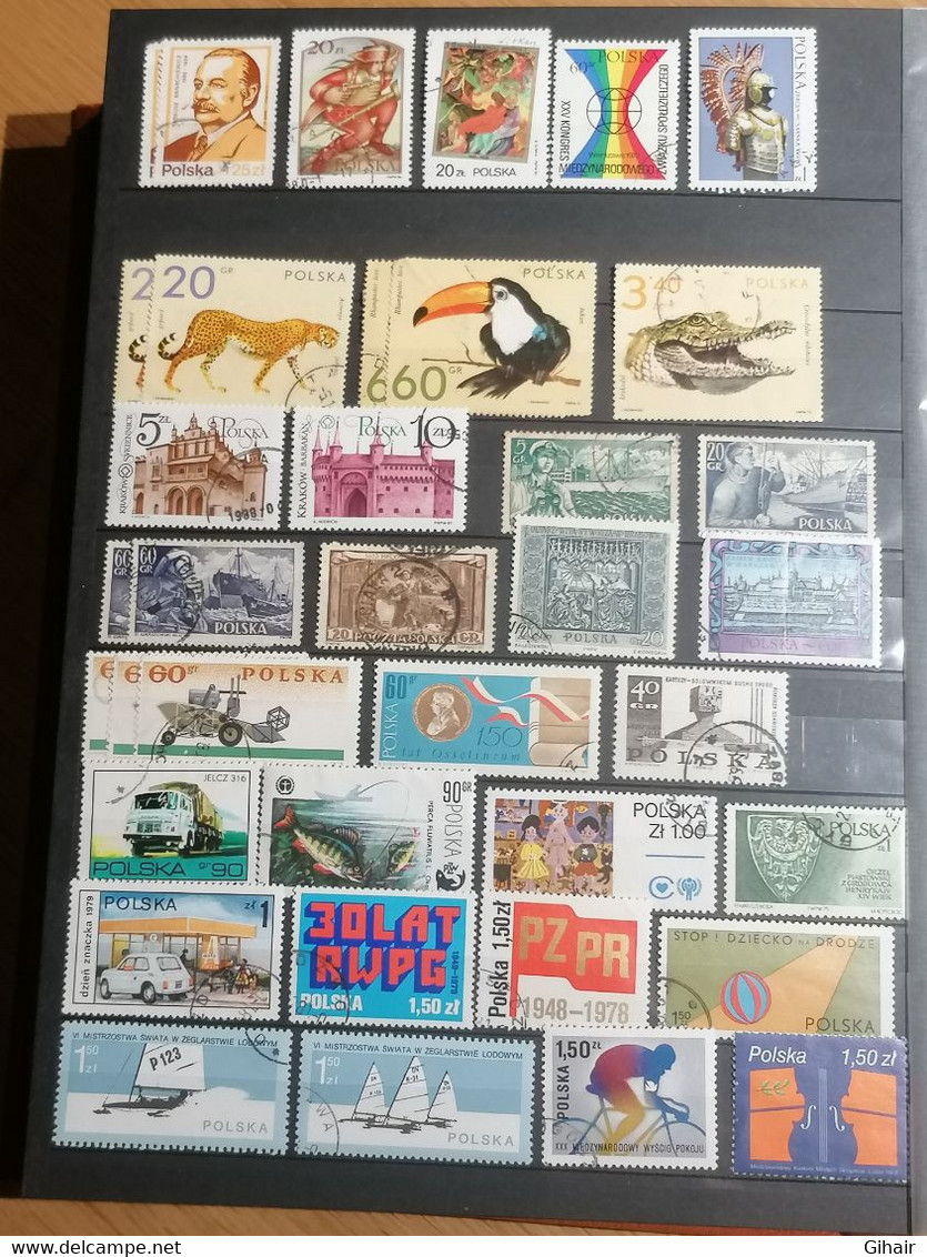 Timbres De Pologne - Collections