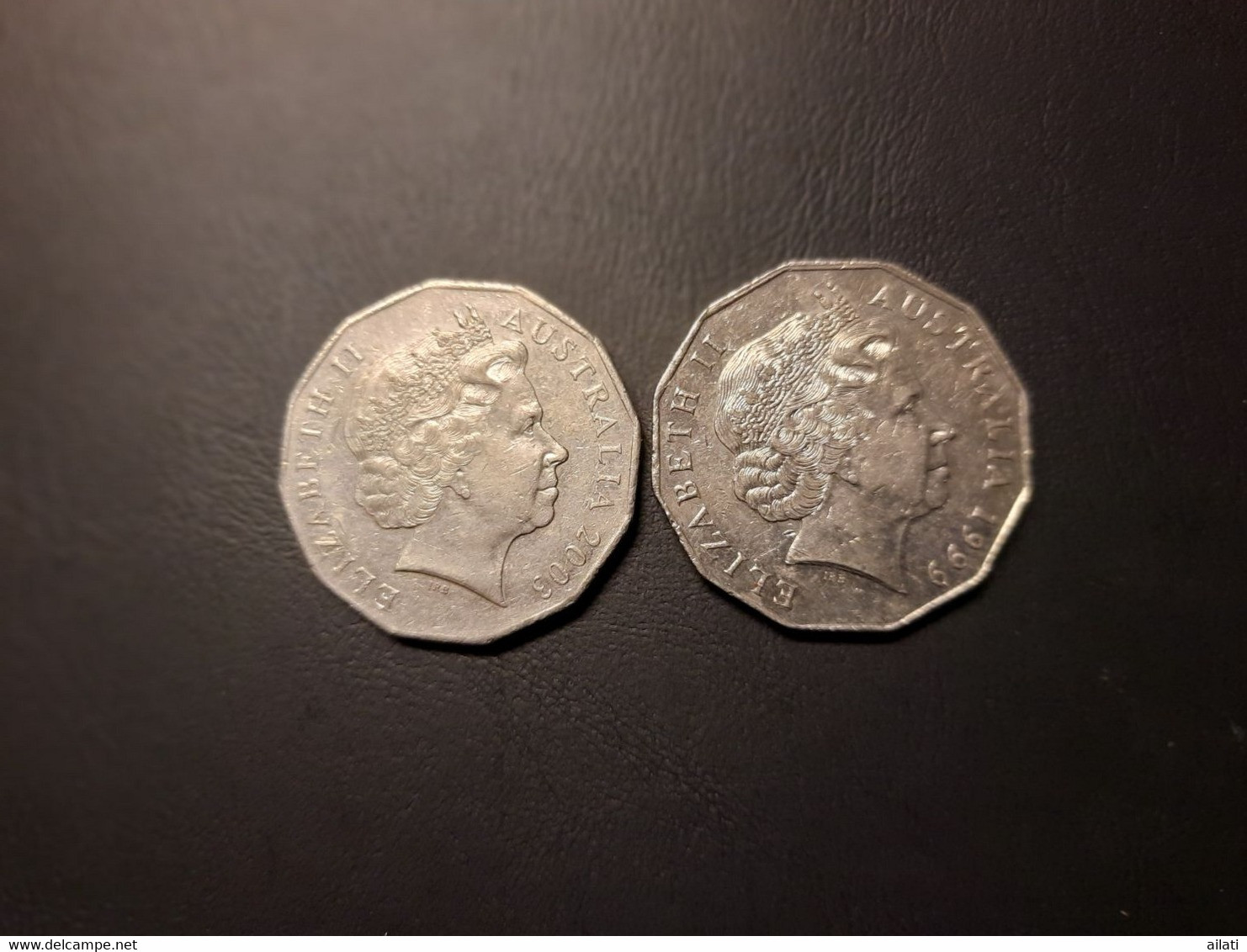 Lot De 2 Pièces  Australienne Reine Élisabeth II - South Australia