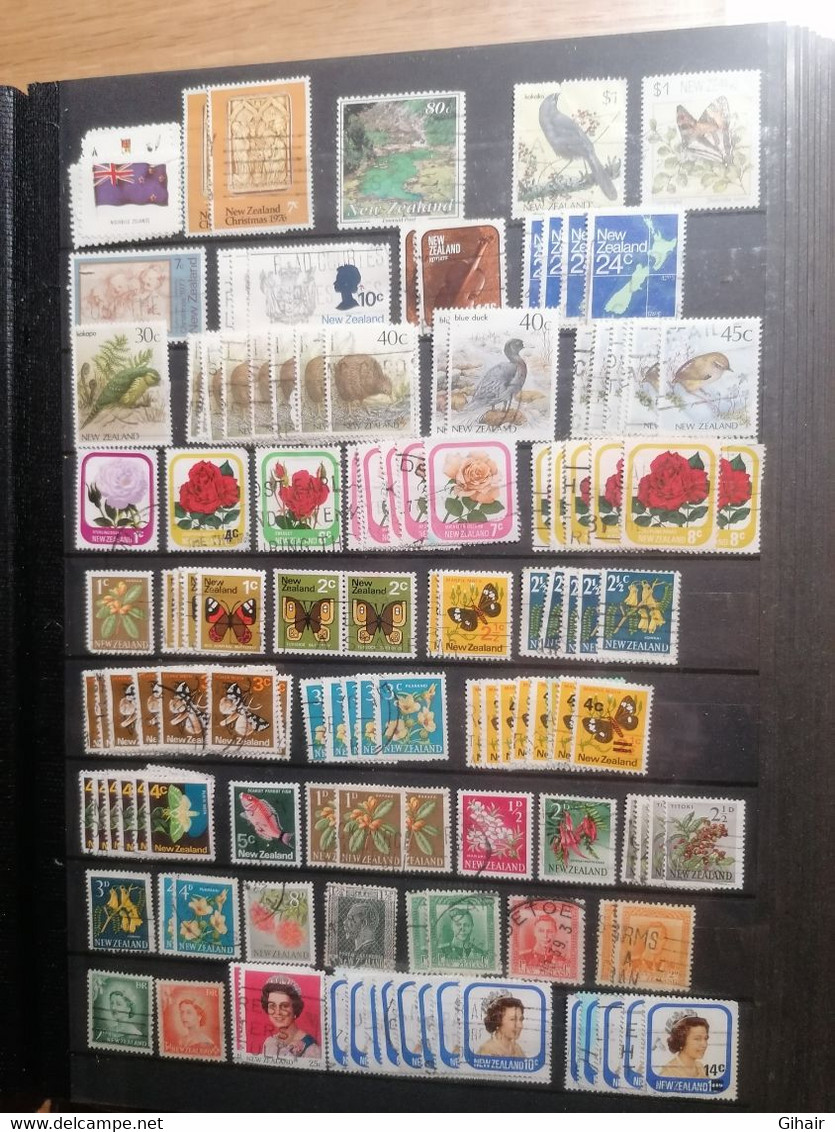 Timbres De Nouvelle-Zélande - Collections, Lots & Séries