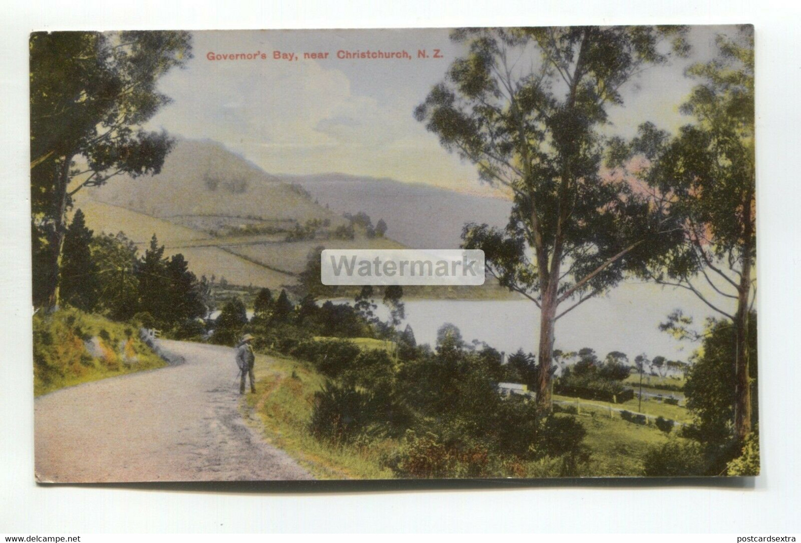 New Zealand - Governor's Bay, Near Christchurch - Postcard From 1910 - Nouvelle-Zélande