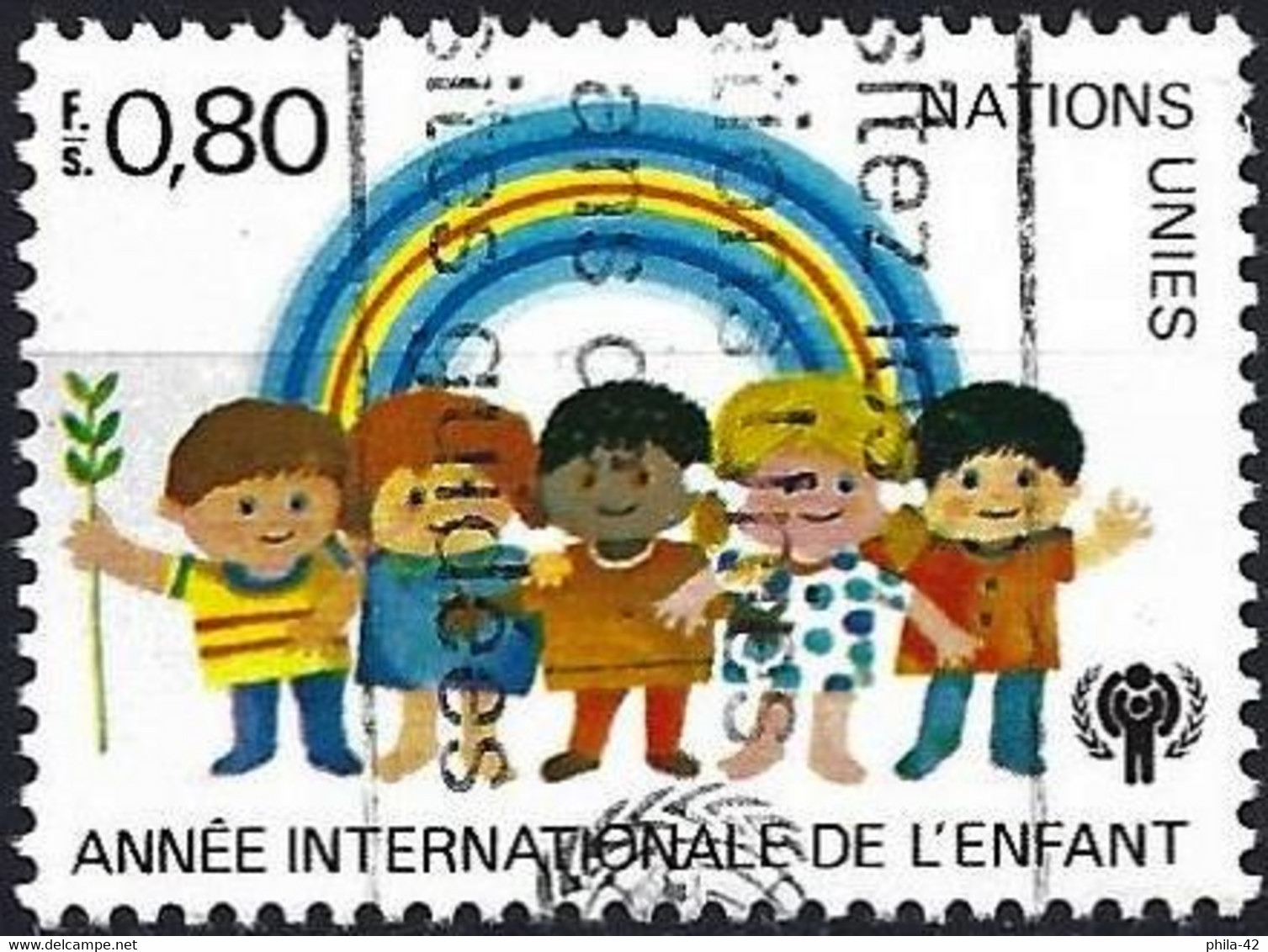 United Nations (Genova) 1979 - Mi 83 - YT 83 ( Int. Year Of The Child ) - Oblitérés