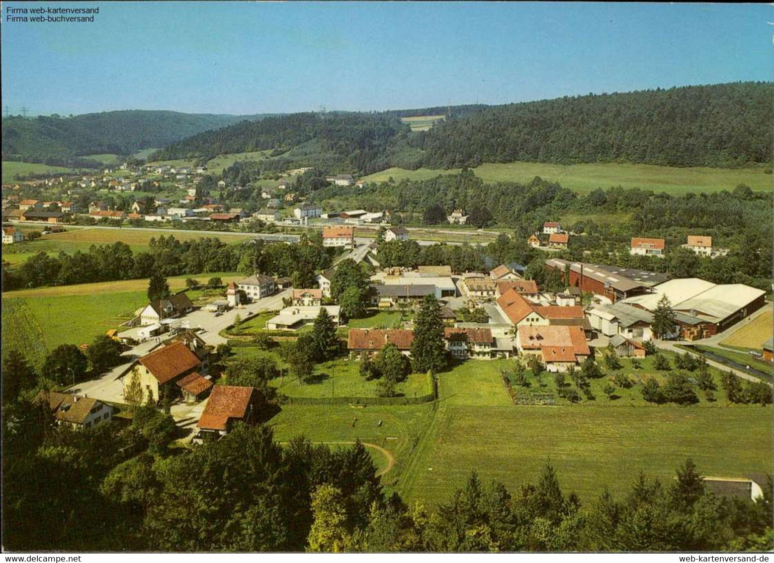 1130452 Oberwiesen-Schleitheim Blick Auf Stühlingen - Wiesen