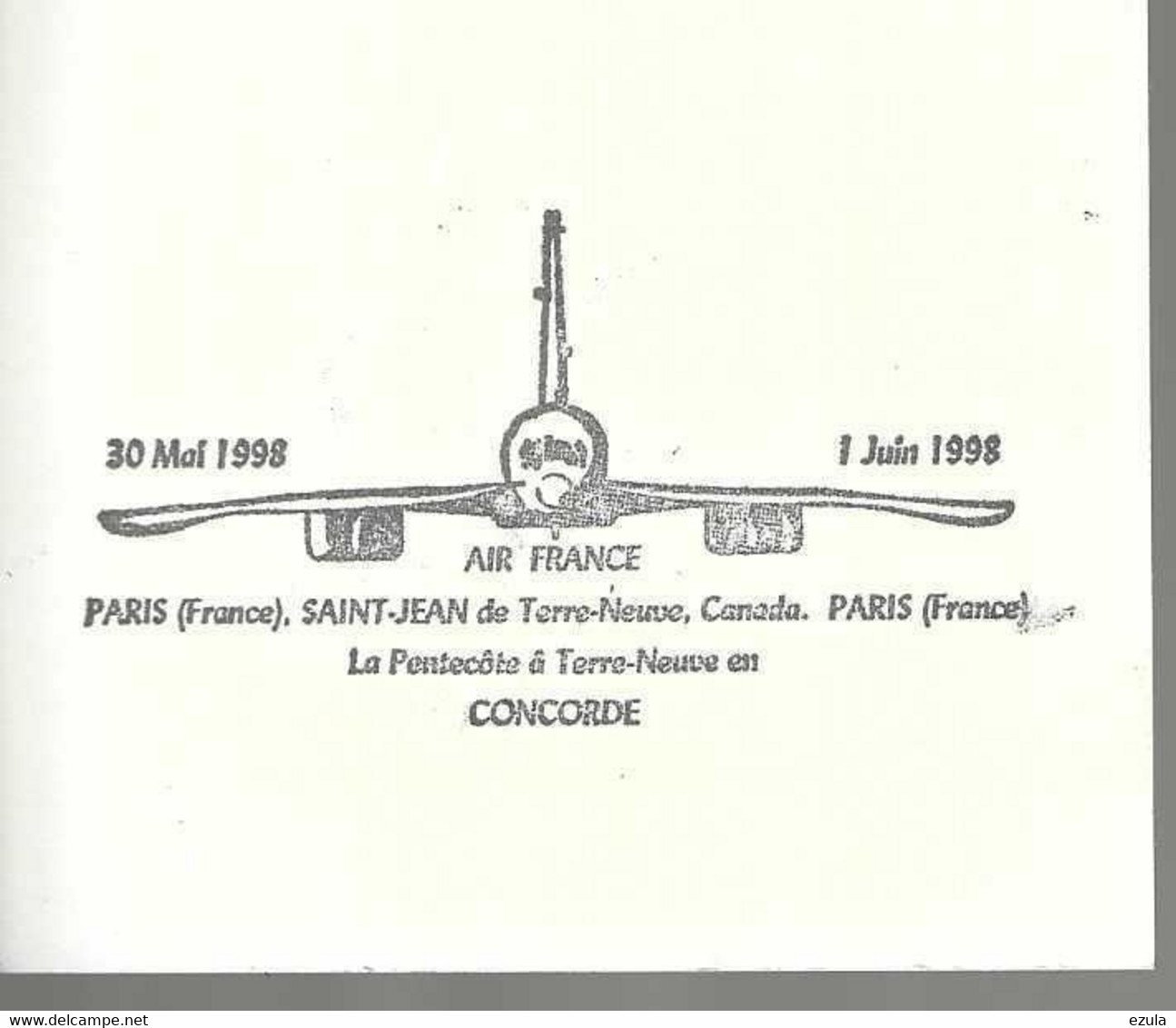 La Pentecôte à Terre-Neuve En Concorde - Europe