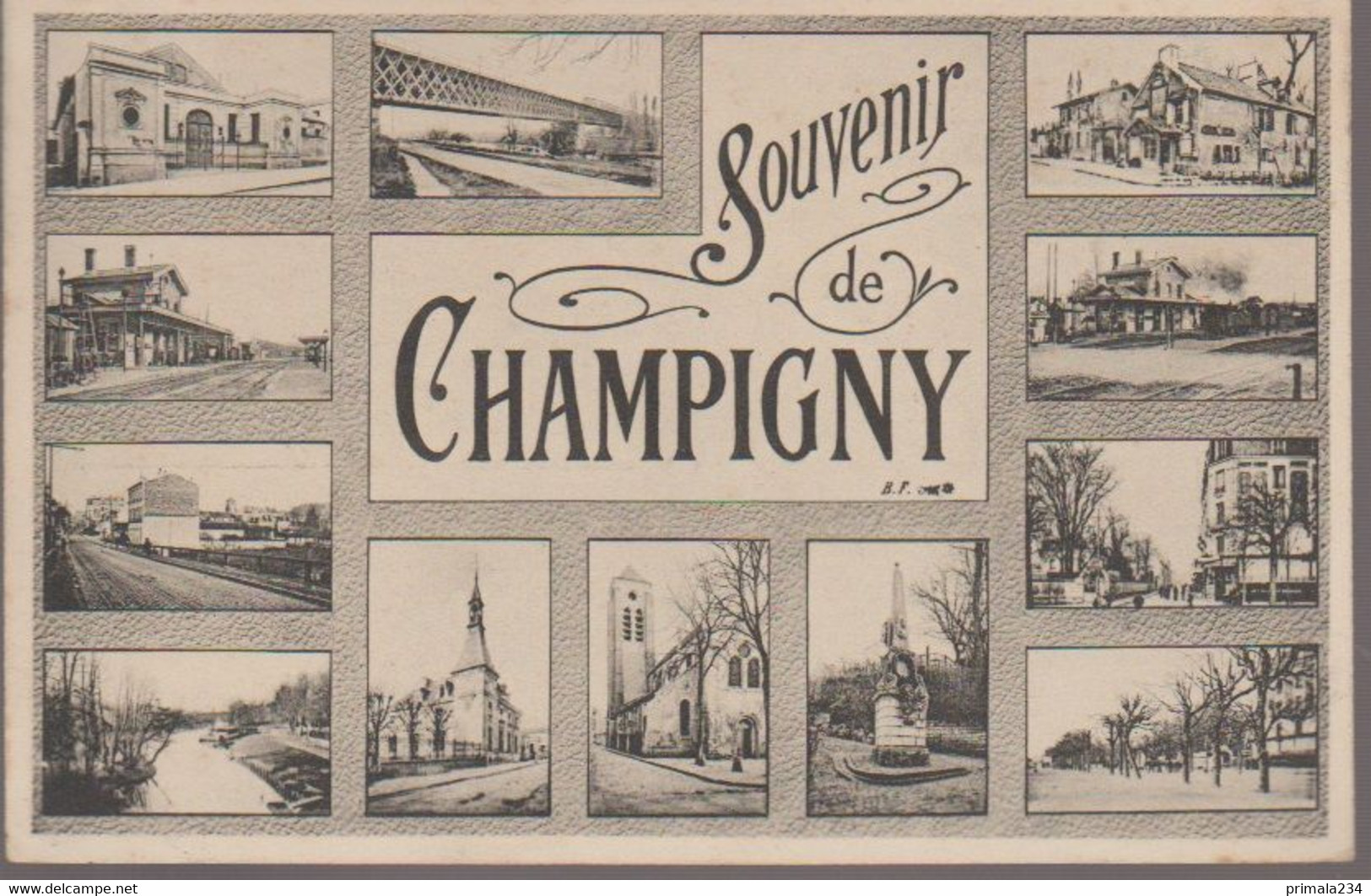 CHAMPIGNY - SOUVENIR - Champigny