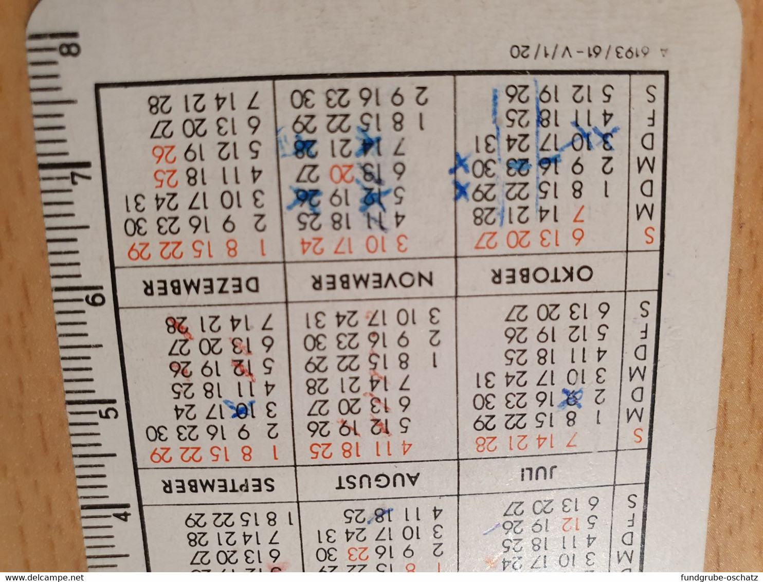 Pocket Calendar Taschenkalender DDR East Germany VEB Wittol Lutherstadt Wittenberg 1963 - Leider Beschrieben !! Used !! - Petit Format : 1961-70