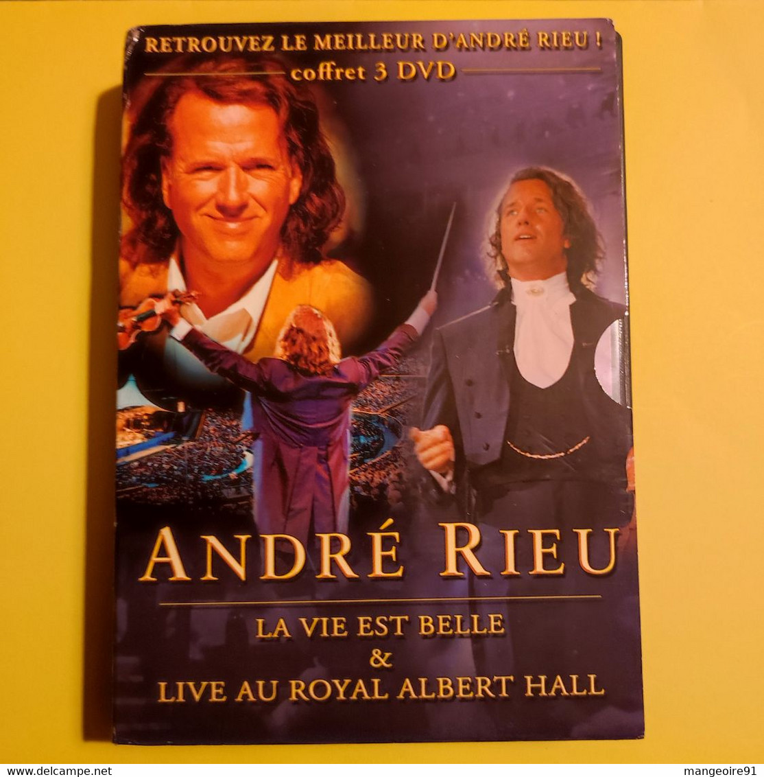 Coffret De 3 Dvd ANDRE RIEU La Vie Est Belle & Live Au Royal Albert Hall - DVD Musicaux