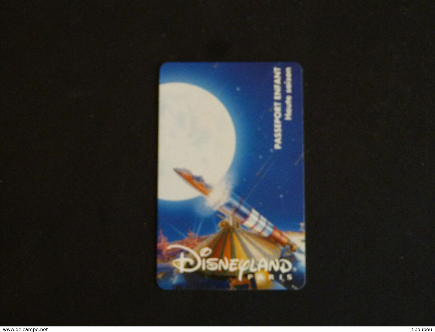 PASSEPORT DISNEY ENFANT HAUTE SAISON 14 JUILLET 1996 SPACE MOUNTAIN - Passaporti  Disney