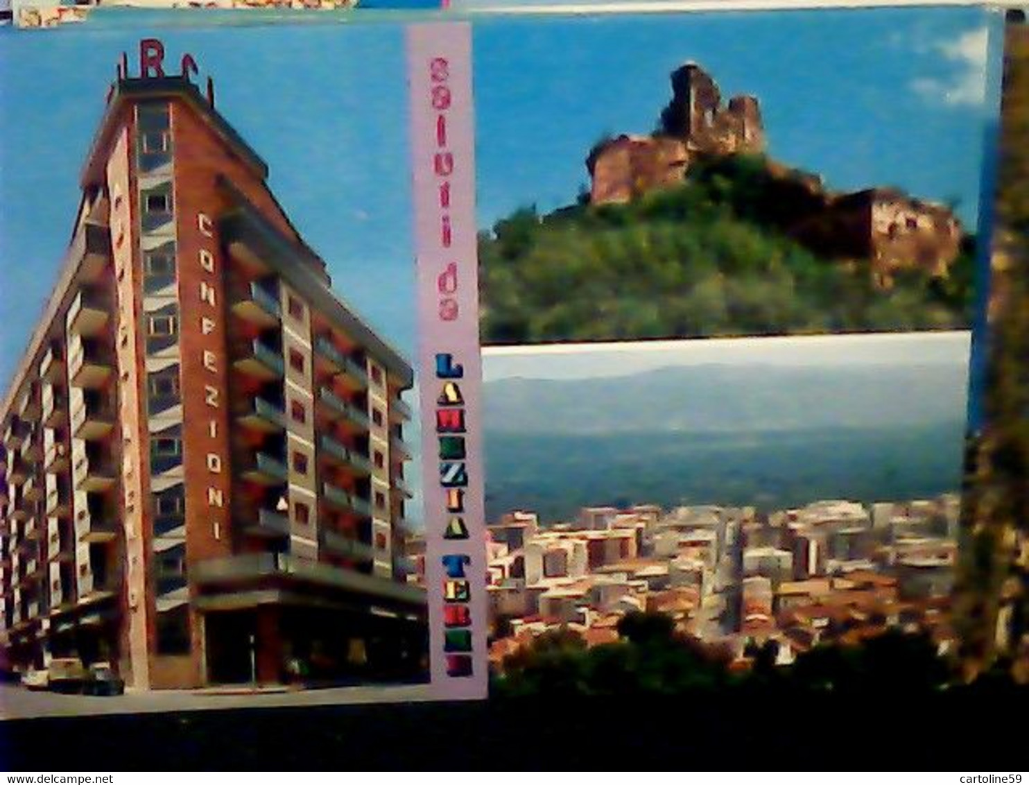 3 CARDS  LAMEZIA TERME  VEDUTE  N1975 IM4169 - Lamezia Terme