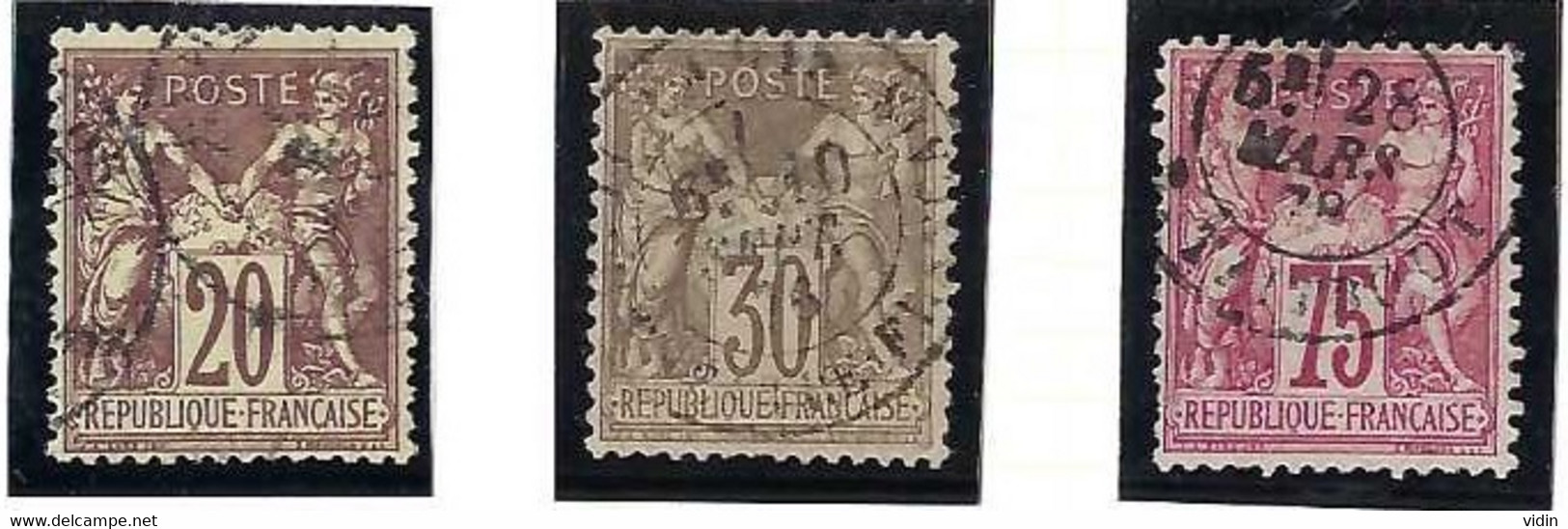 FRANCE Lot de timbres à saisir !