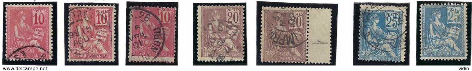 FRANCE Lot de timbres à saisir !