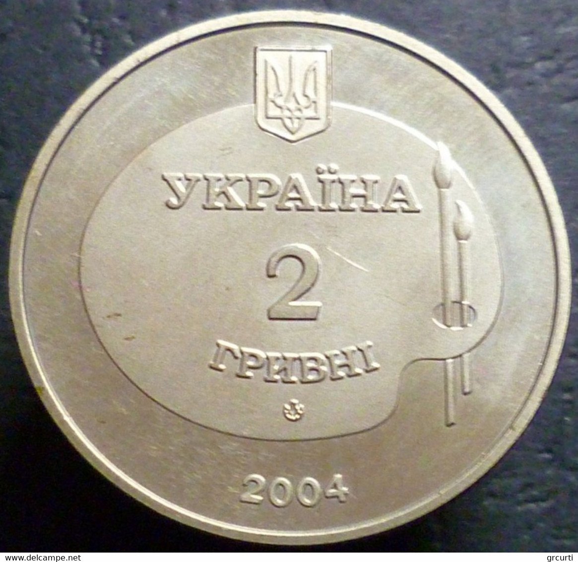Ucraina - 2 Hryvni 2004 - Mykhailo Deregus - KM# 216 - Ukraine