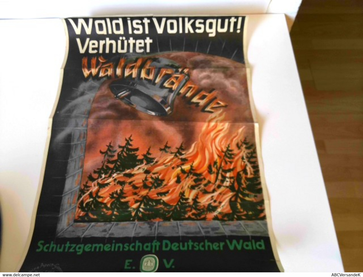 Plakat: Wald Ist Volksgut! Verhütet Waldbärnde - Botanik