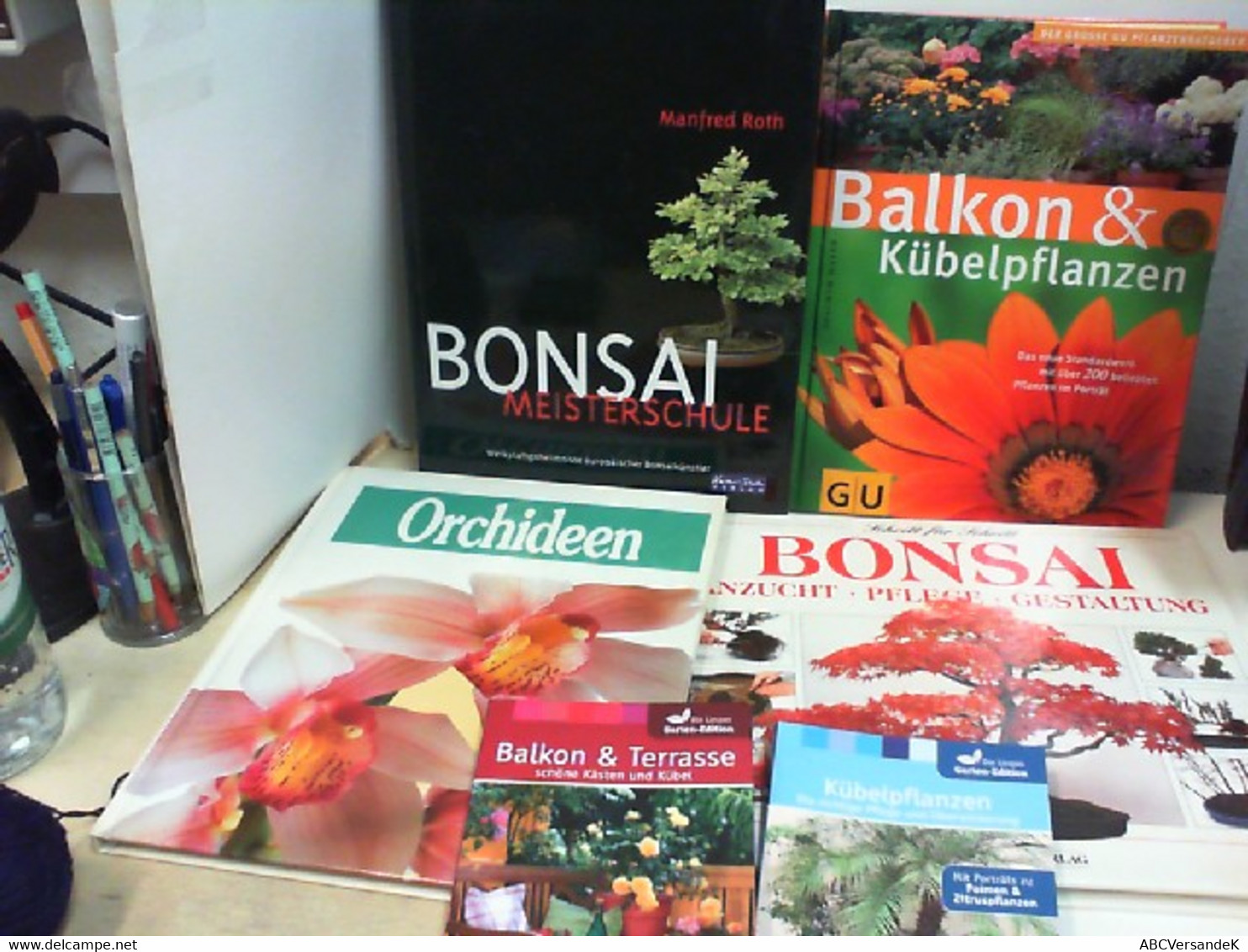 Konvolut Bestehend Aus 6 Bänden Zum Thema: Bonsai Und Kübelpflanzen. - Botanik