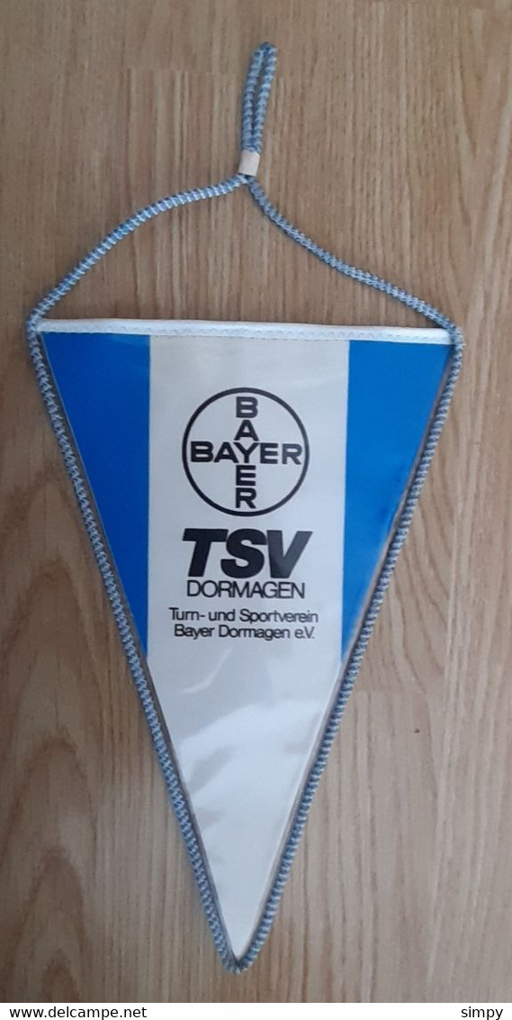 Captain Pennant Handball Club TSV Bayer Dormagen Germany 17x26cm - Palla A Mano