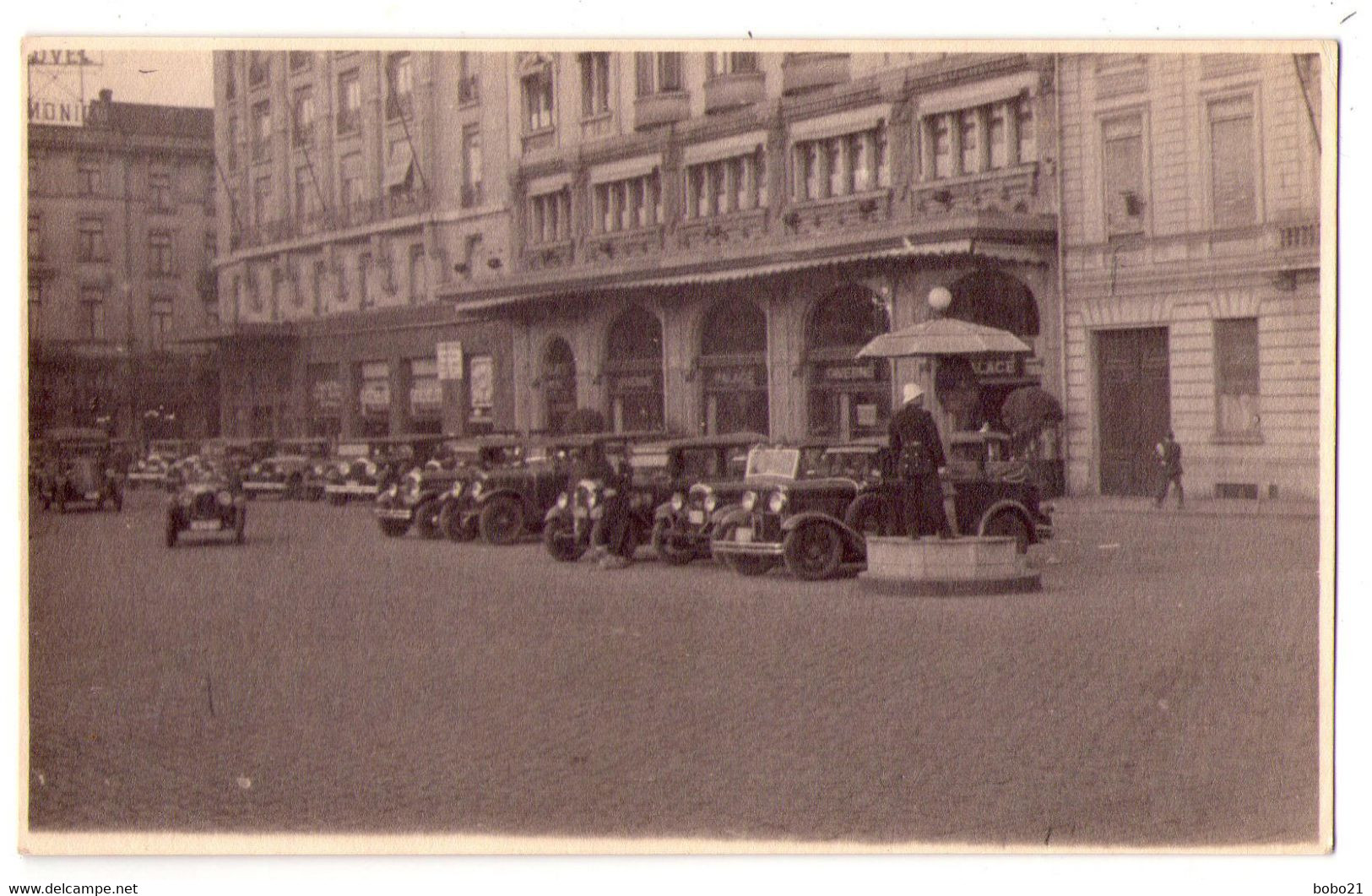 9278 - C. Photographique Sans Titre ( à Dater Et Situer ) - Bruxelle - Le " Palace Hotel - Cp Renseignée - - Cafés, Hôtels, Restaurants