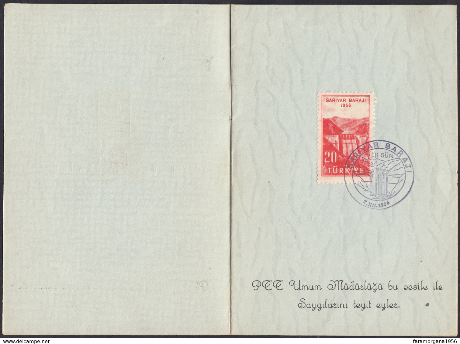 TURCHIA - 1956 - Opuscolo Dell'Amministrazione Generale Delle Poste - Carnets