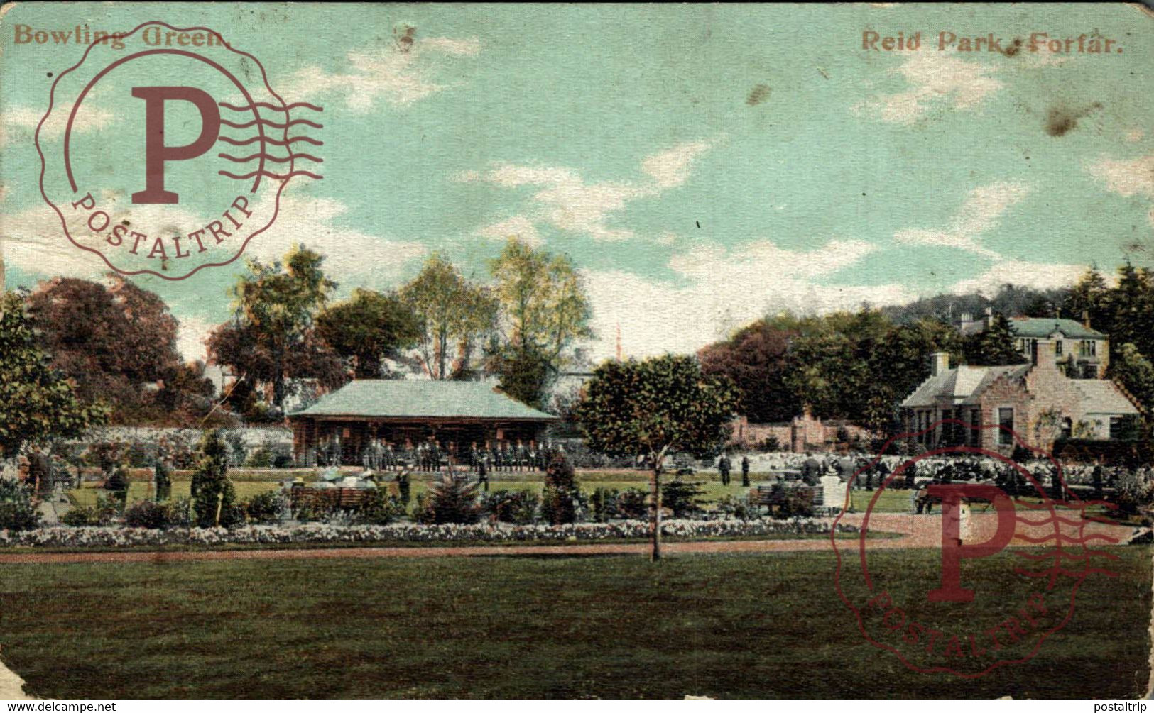 BOWLING GREEN REID PARK FORFAR   REINO UNIDO UNITED KINGDOM SCOTLAND - Angus