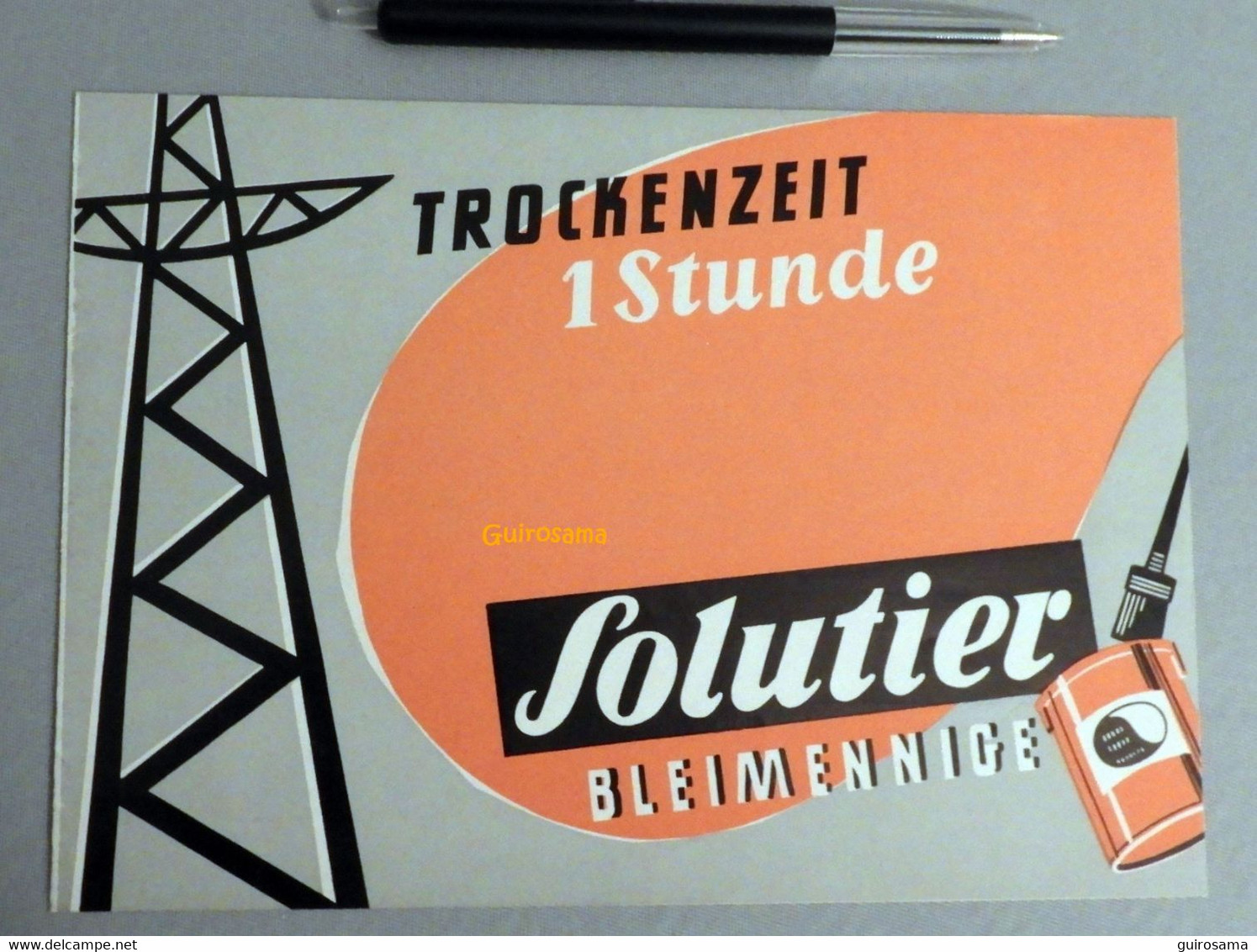 Solutier Bleimnige Nürberg - 1955 - Peinture - 1950 - ...